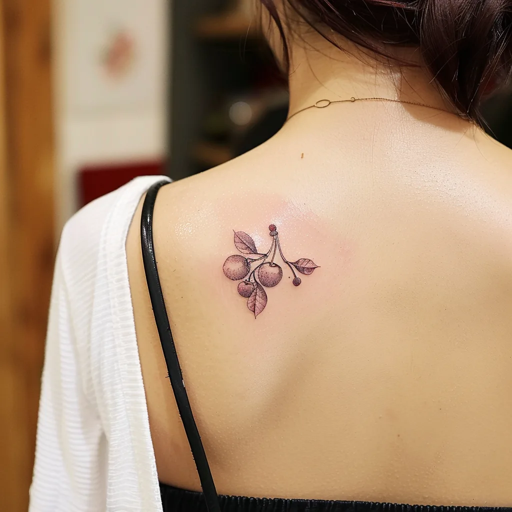 Meaning Of Cherry Tattoo | 90+ Cherry Tattoo Designs