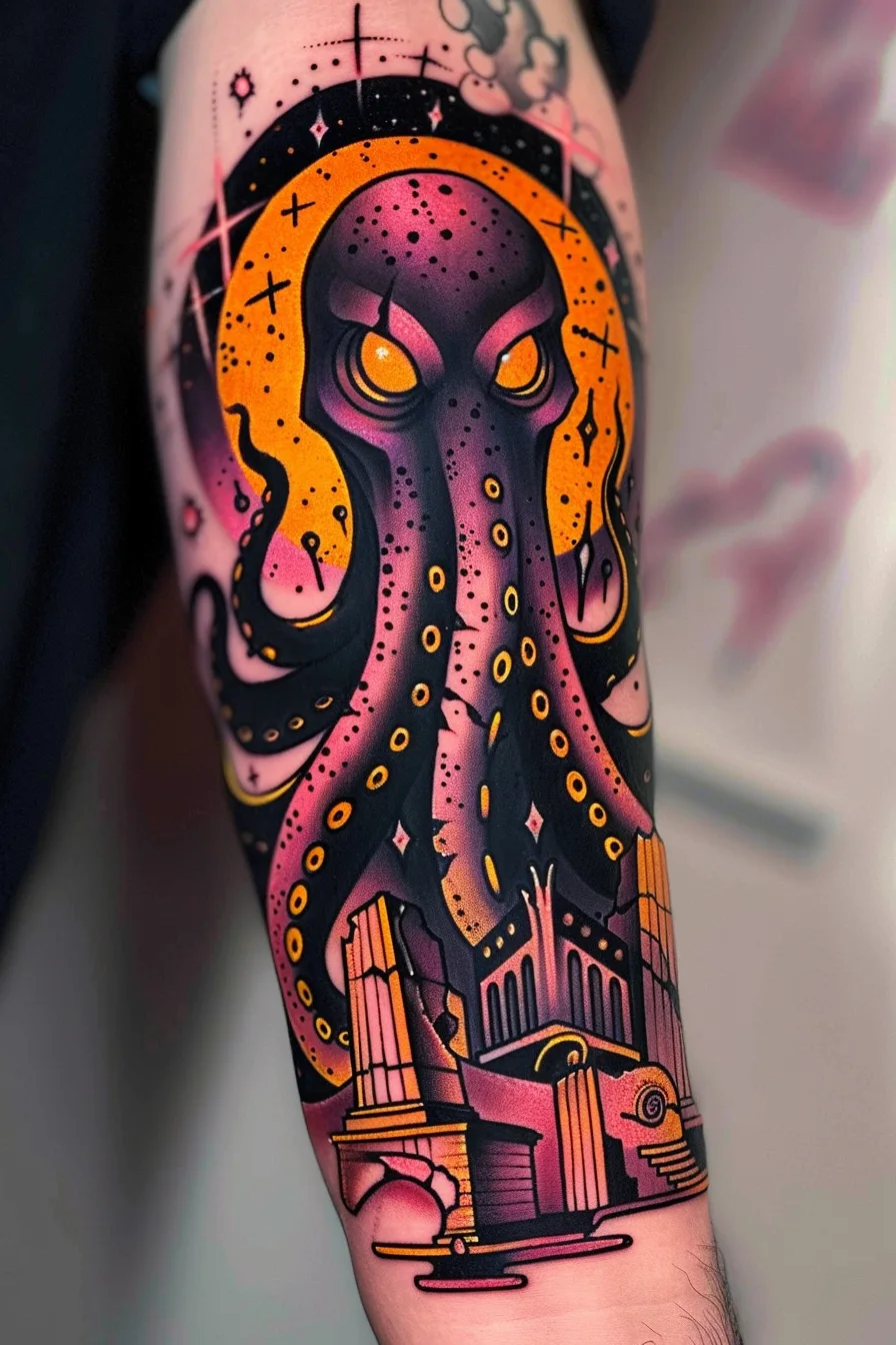 Meaning of Cthulhu Tattoo | 200+ Cthulhu Tattoo Designs For Inspiration