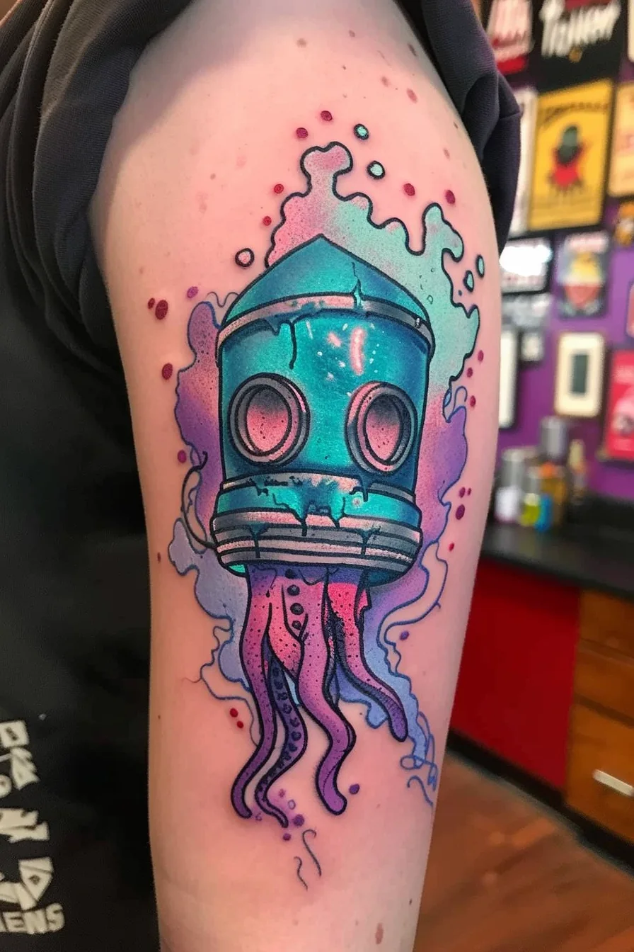 Meaning of Gas Mask Tattoo