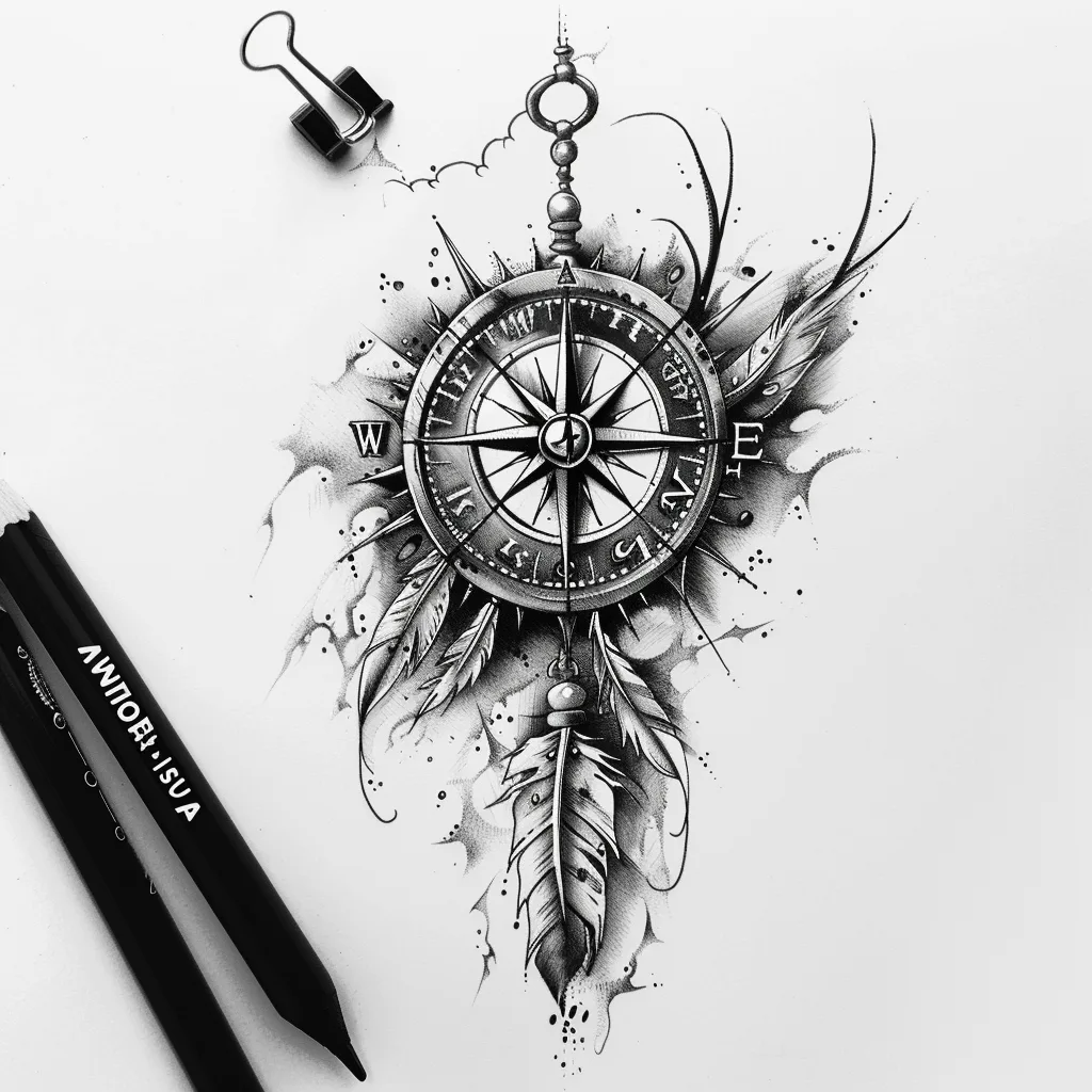 Meaning Of Compass Tatttoo | 90+ Compass Tattoo Designs