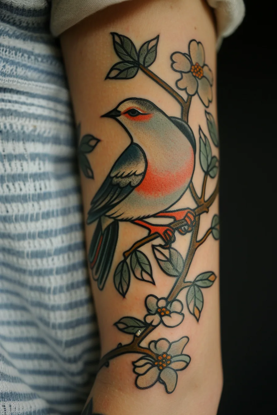 Doves Flying Tattoo Meaning | 300+ Dove Tattoo Designs