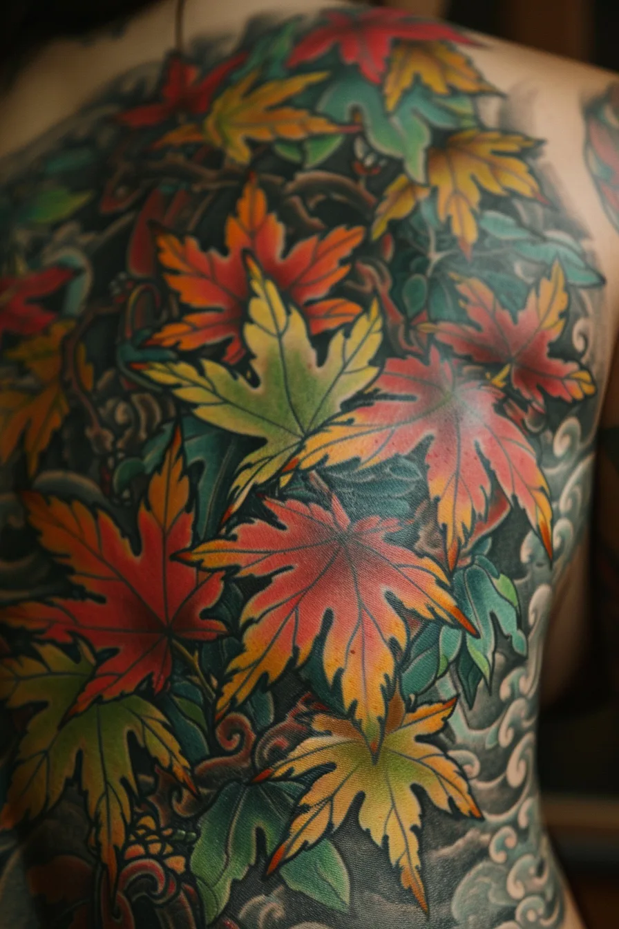 Meaning Of Japanese Maple Tree Tattoo | 100+ Japanese Maple Tree Designs