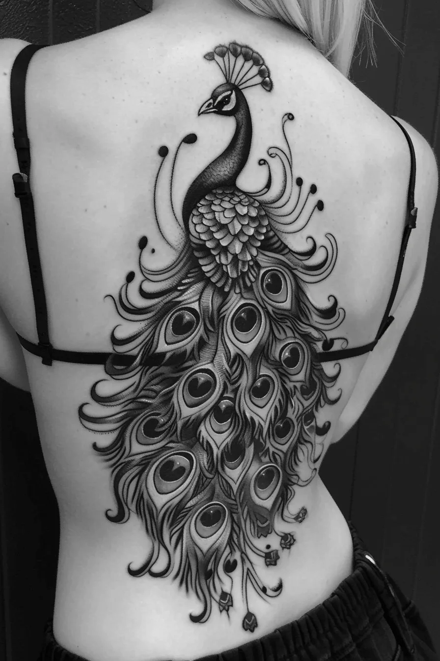 Meaning of Peacock Tattoos