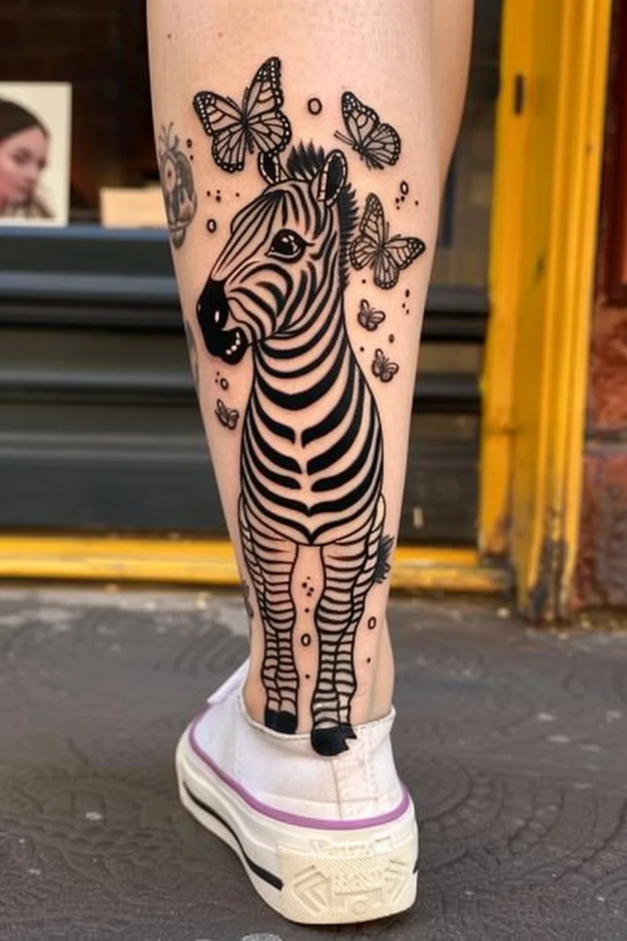 Meaning of Zebra Tattoo