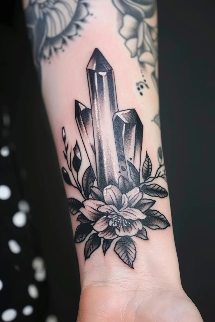 Meaning of Amethyst Crystal Tattoo | 150+ Amethyst Tattoo Design
