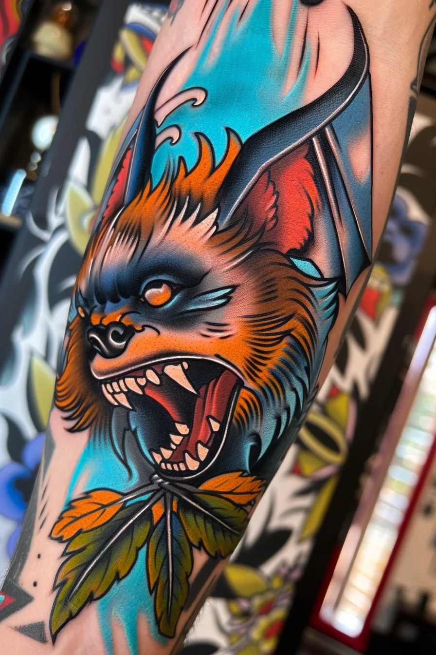 Meaning of a Bat Tattoo | 150+ Bat Tattoo Design Ideas