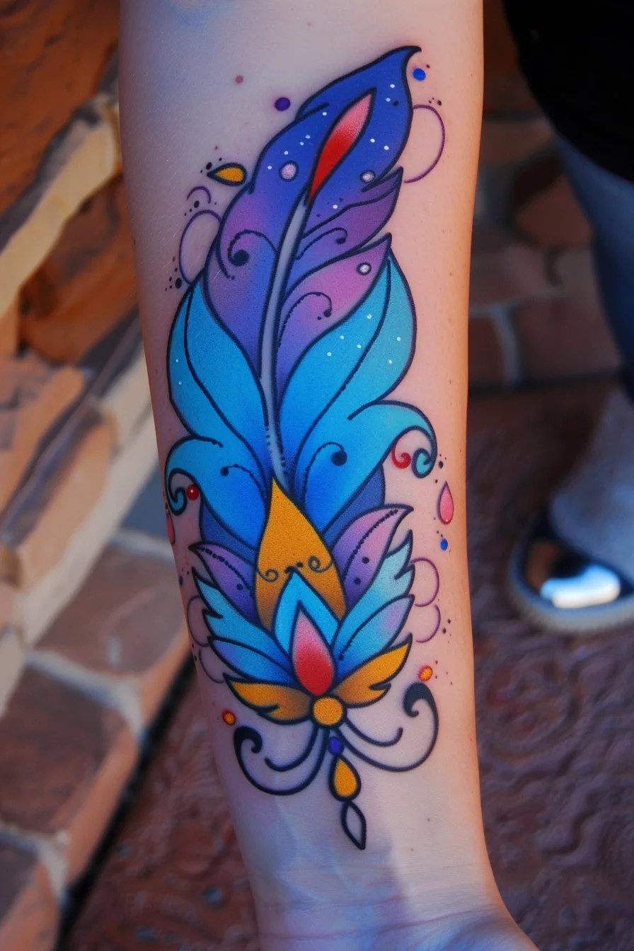 Meaning of Feather Tattoo | 150+ Feather Tattoo Design Ideas