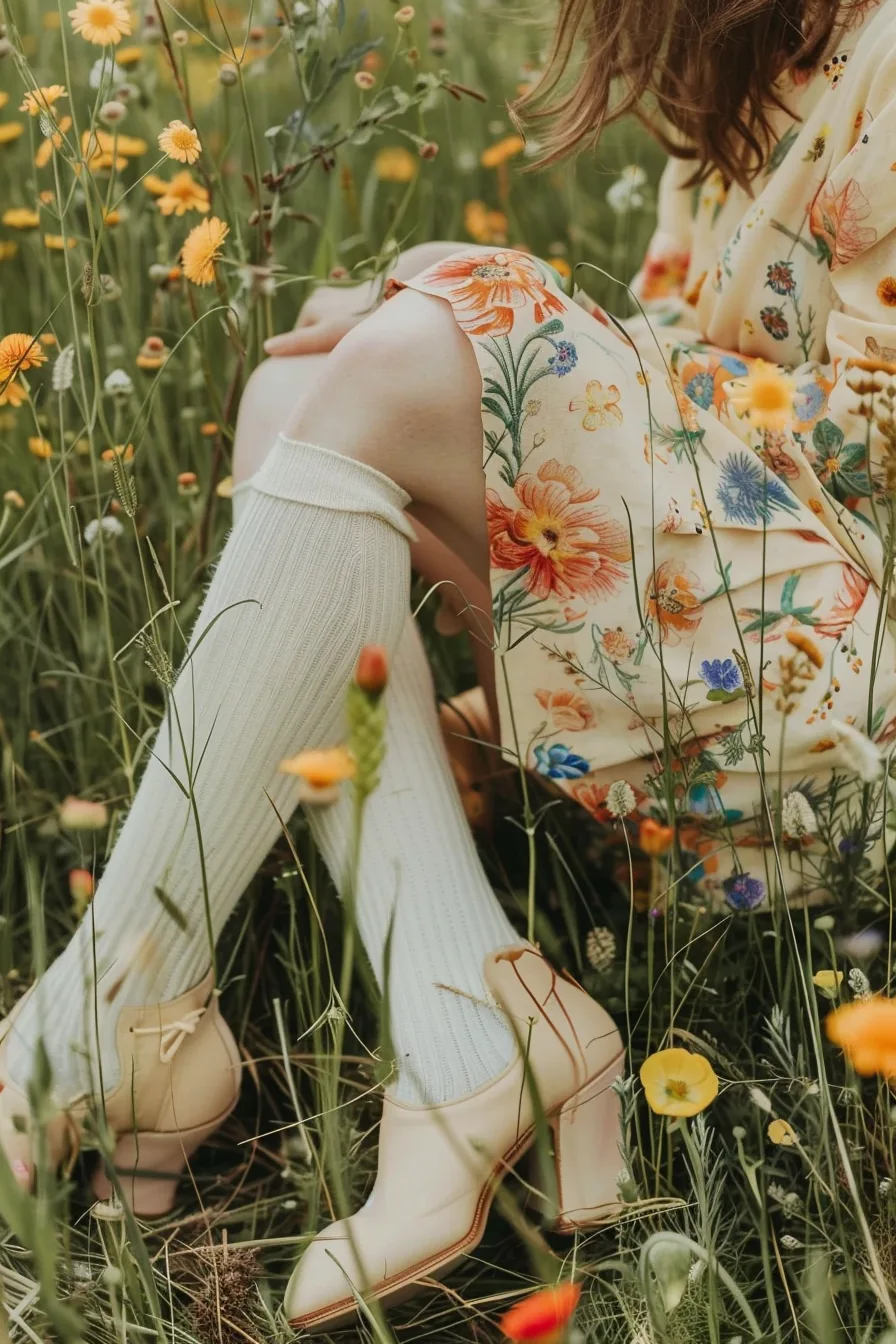Women's Floral Thigh Tattoo Ideas
