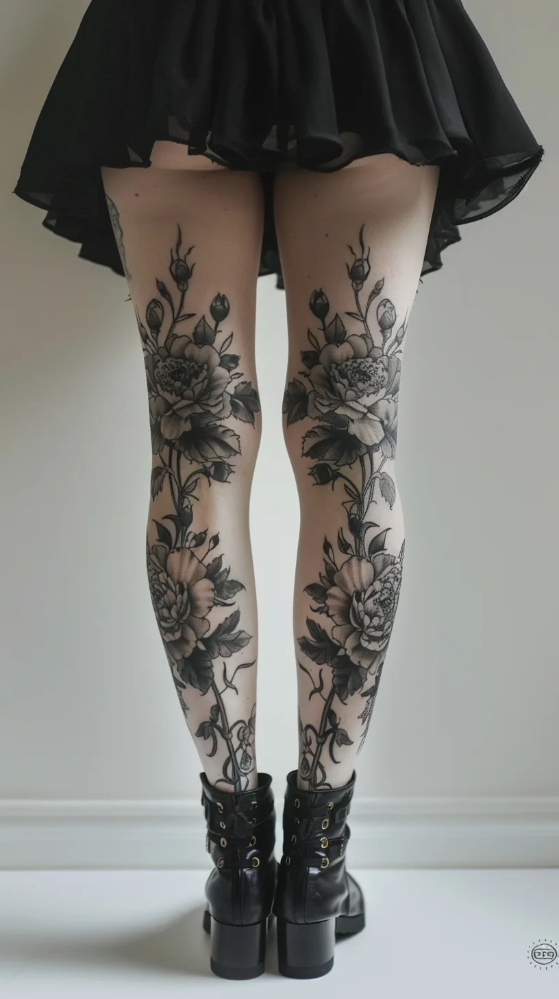 Goth Leg Sleeve Tattoo Design Ideas | 150+ Goth Leg Sleeve Designs