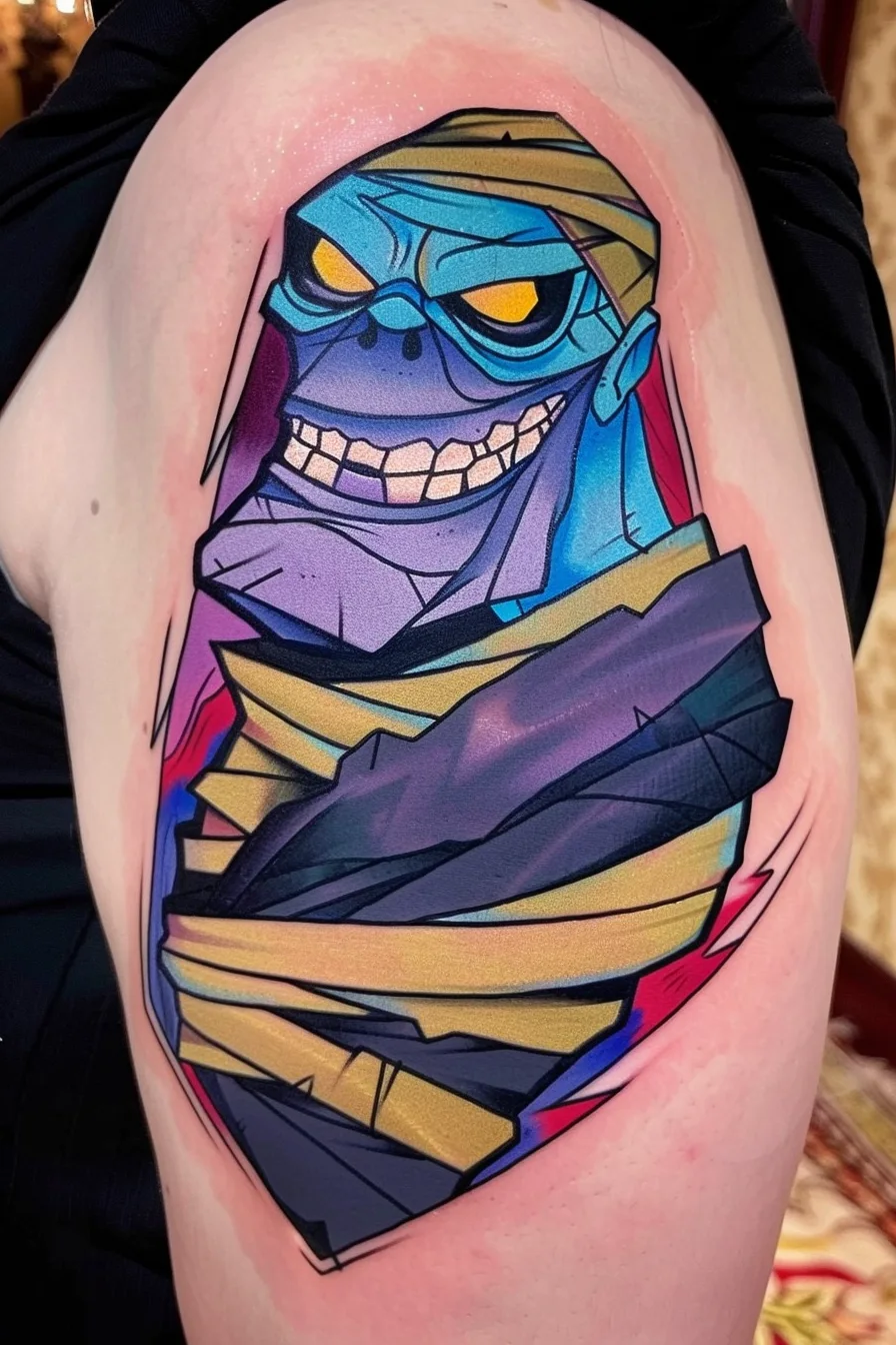 Meaning of a Mummy Tattoo | 150+ Mummy Tattoo Designs