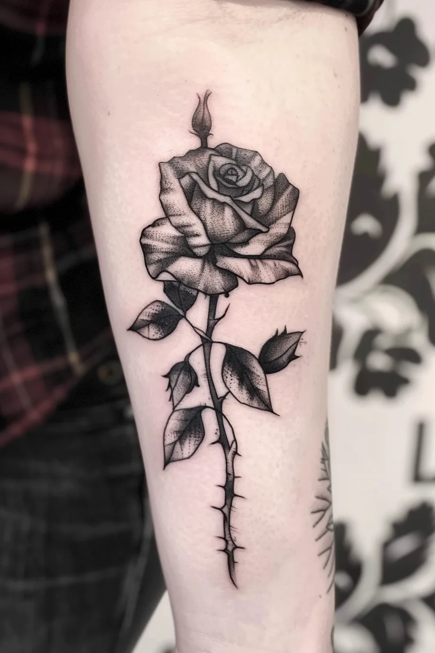 Meaning Of Rose Tattoo | 150+ Rose Tattoo Design Ideas