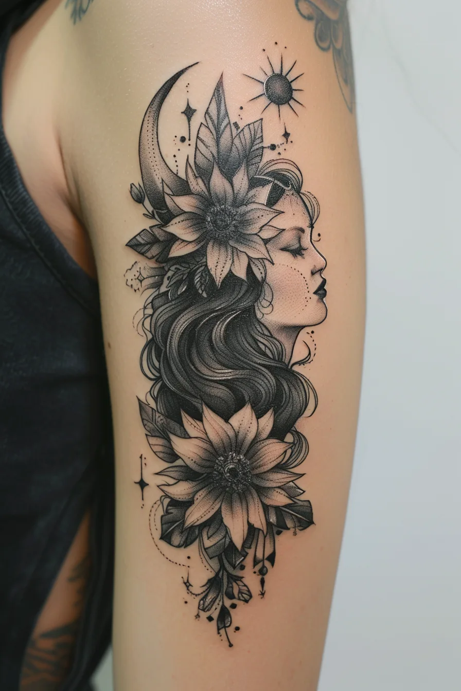 Native American Woman Tattoo Ideas