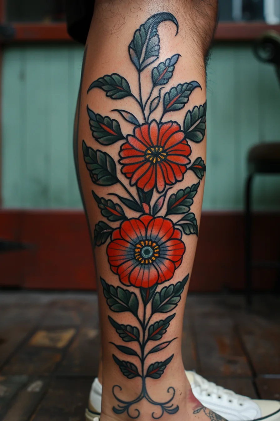September Birth Flower Tattoo Ideas