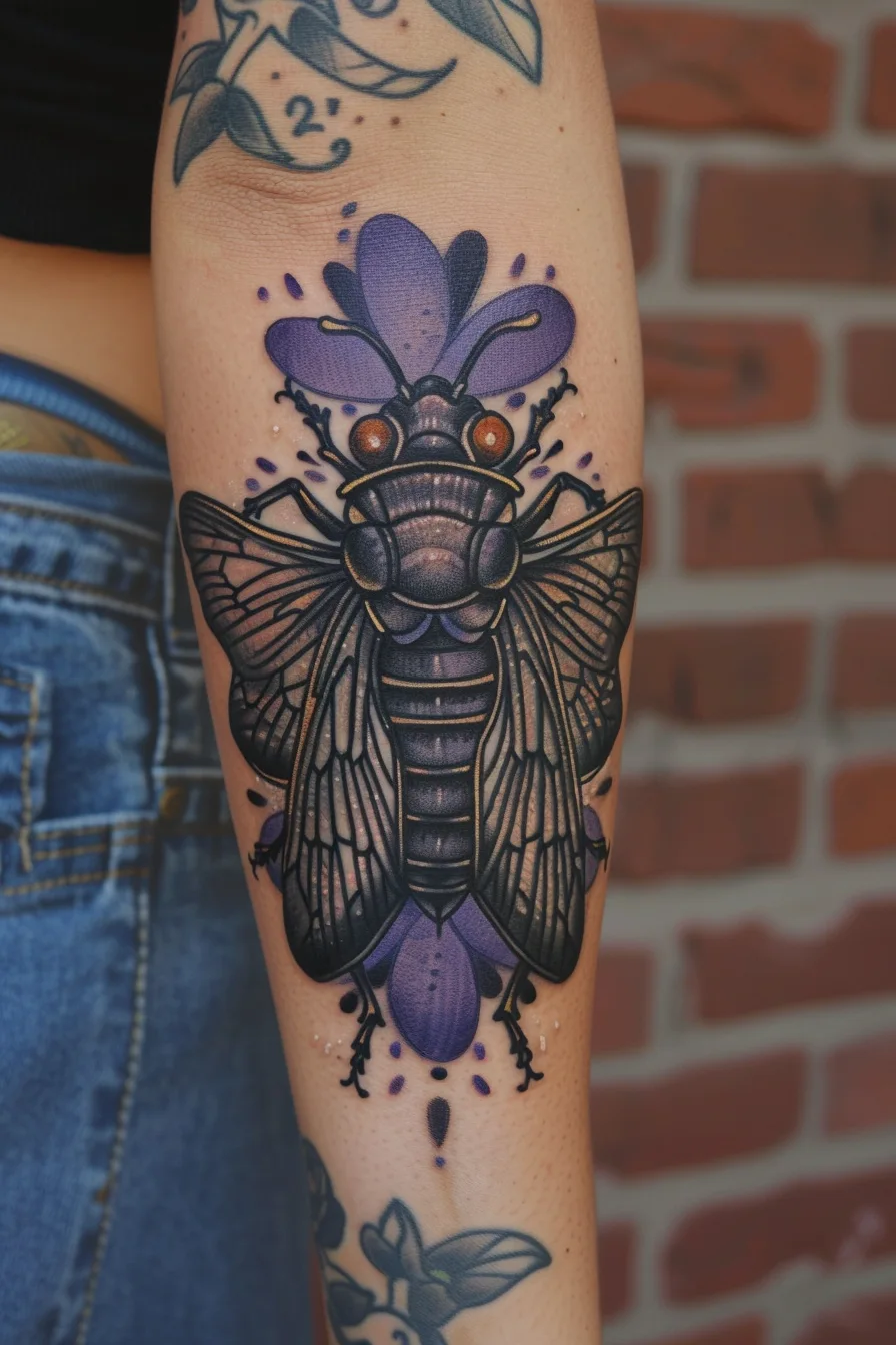 Cicada Tattoo Ideas
