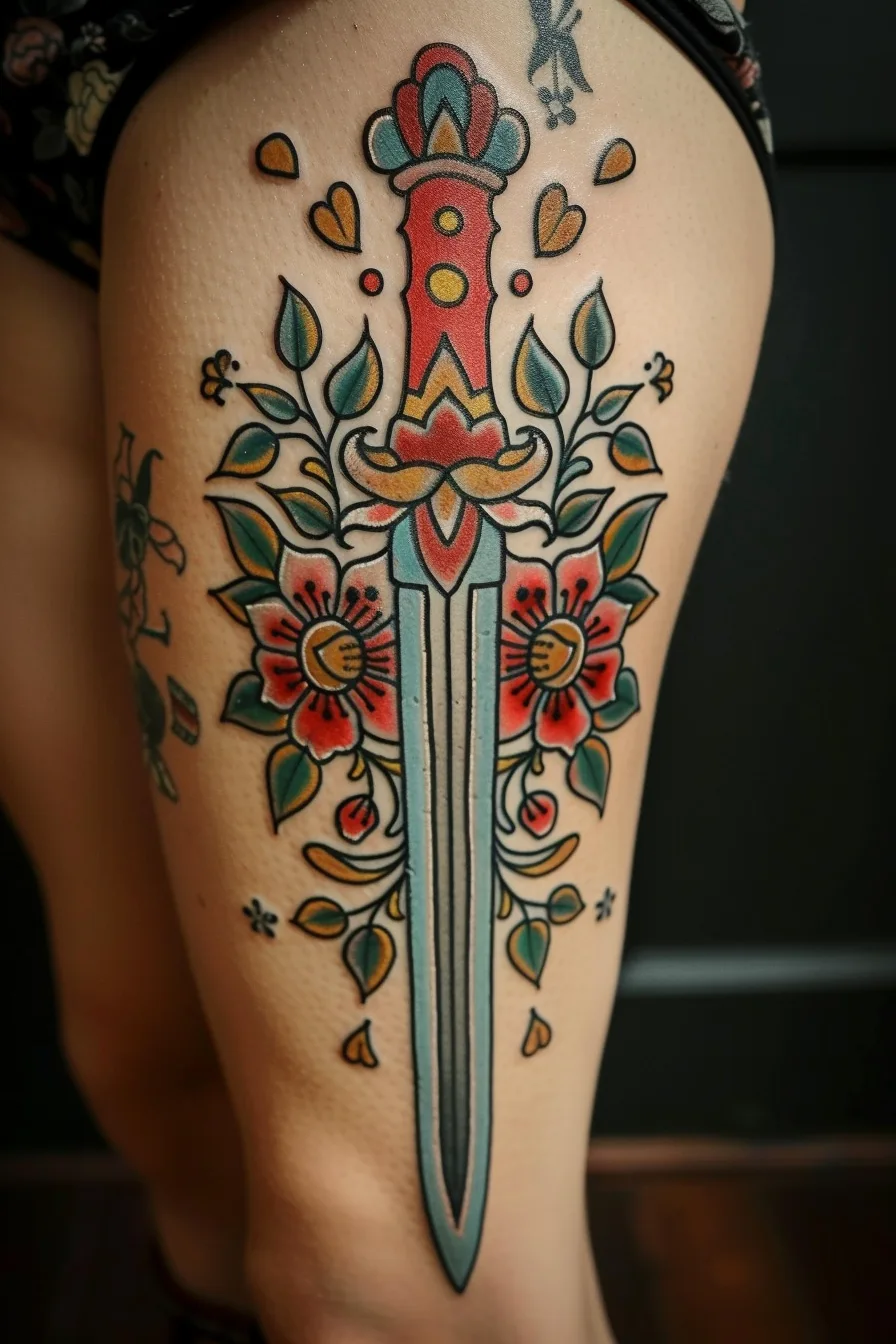 Dagger Tattoo Ideas
