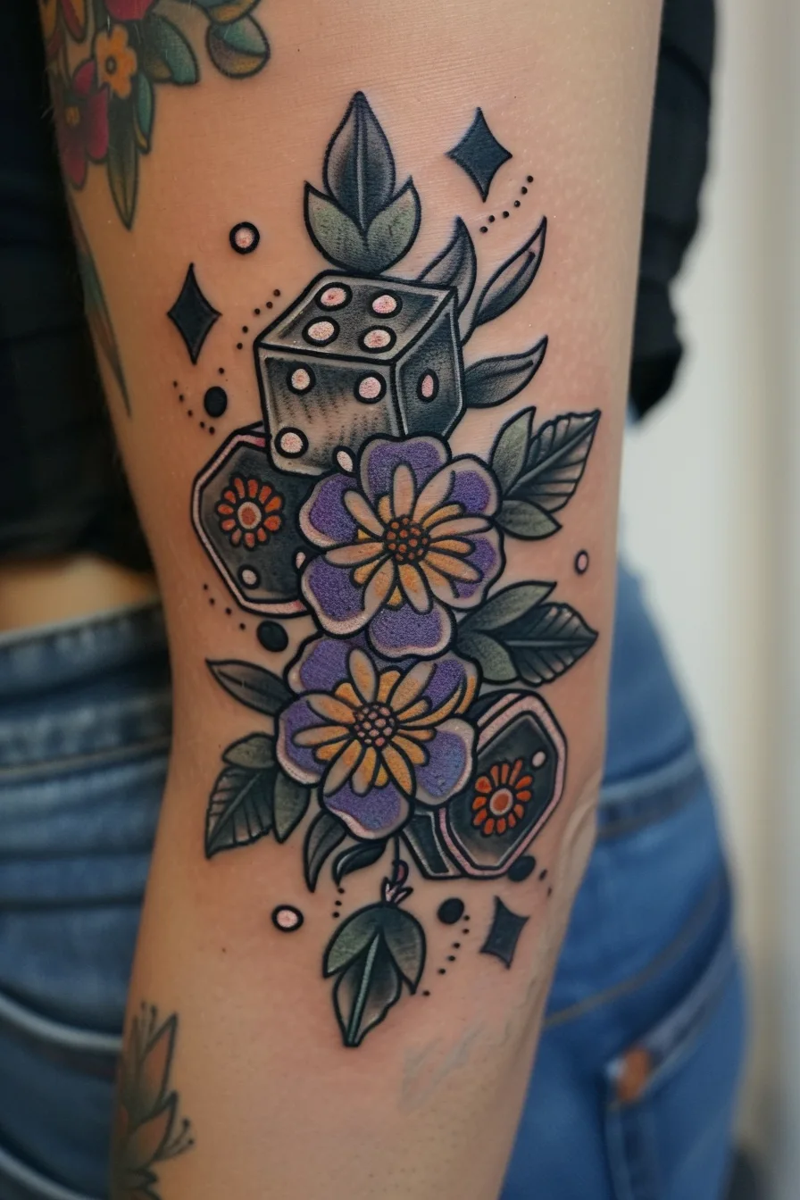 Dice Tattoo Ideas