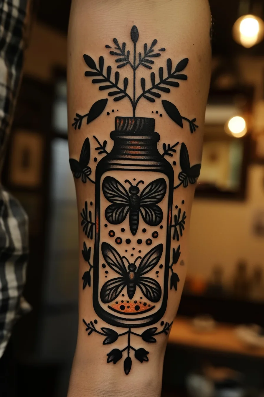 Fireflies Tattoo Ideas