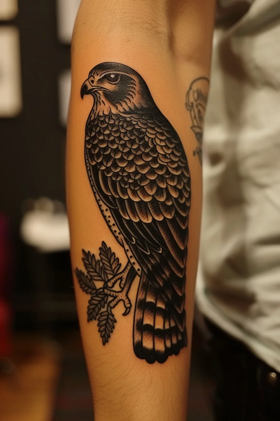 Hawk Tattoo Design Ideas