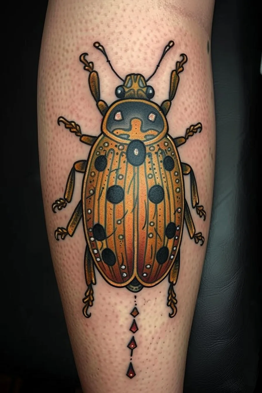 Ladybug Tattoo Ideas