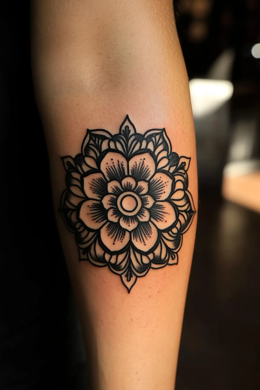 Mandala Tattoo Ideas For Women