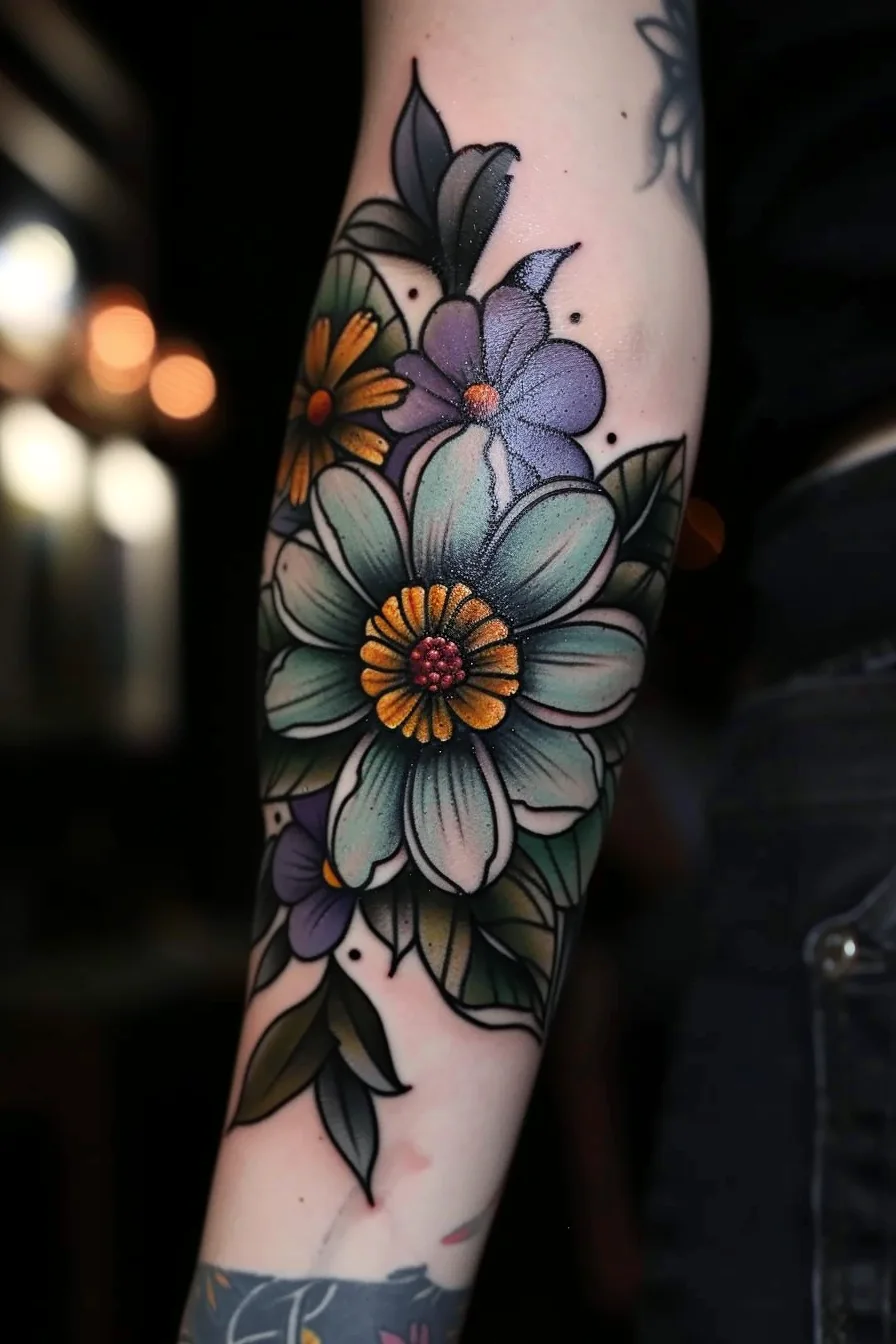 October Birth Flower Tattoo Ideas