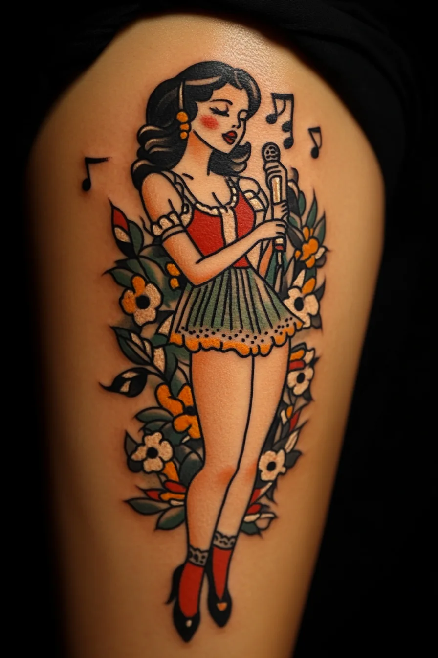 Meaning of Microphone Tattoo