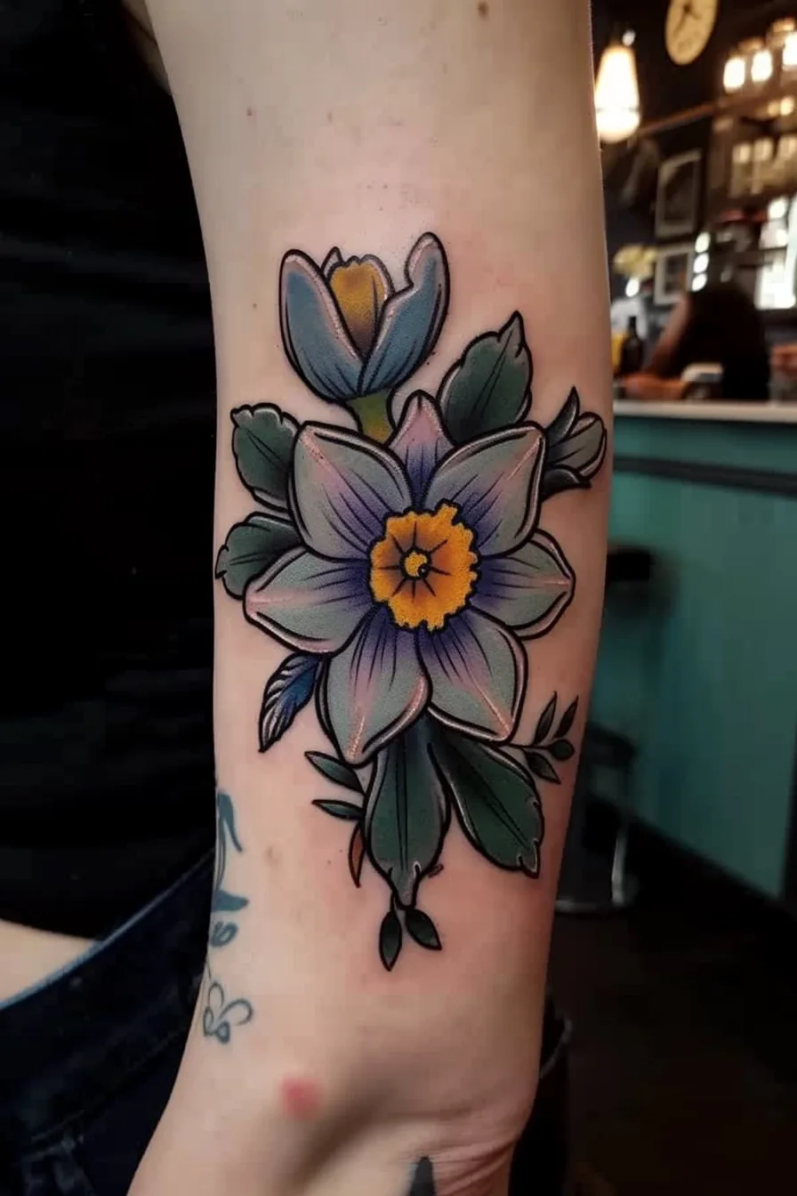 December Birth Flower Tattoo Ideas