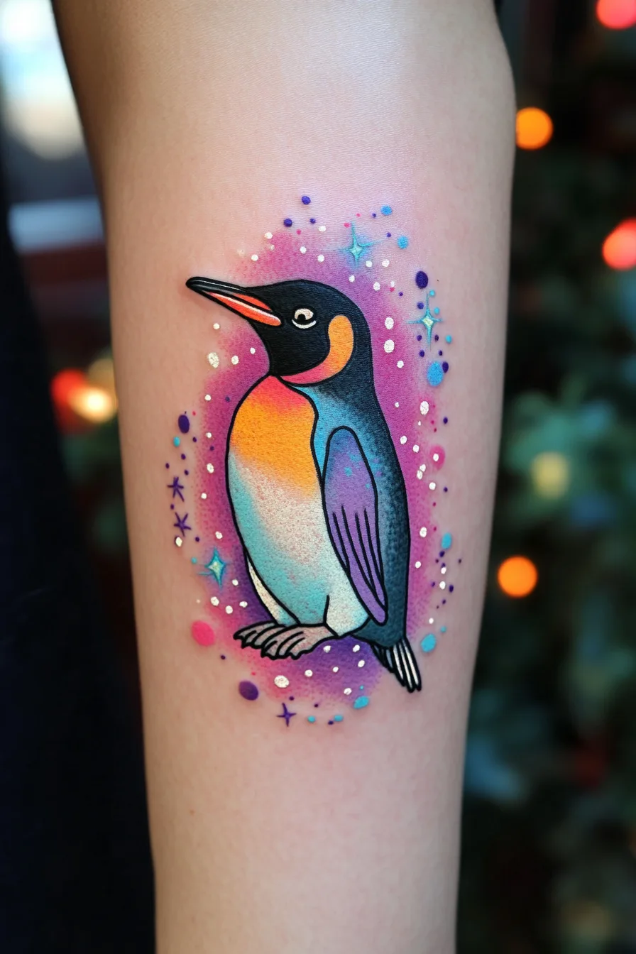 150+ Penguin Tattoo Ideas For Woman