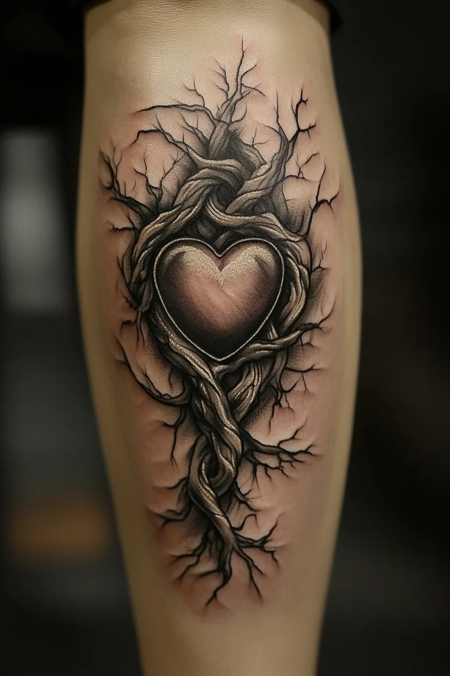 Sacred Heart Tattoo Ideas For Women