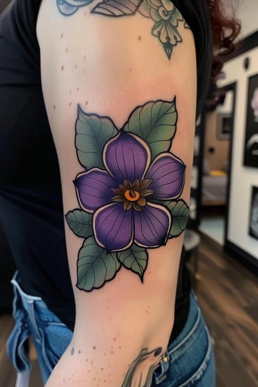February Birth Flower Tattoo Ideas