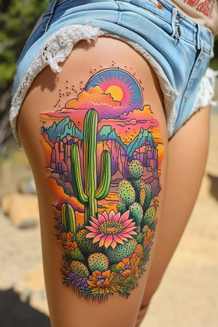 Cactus Tattoo Ideas