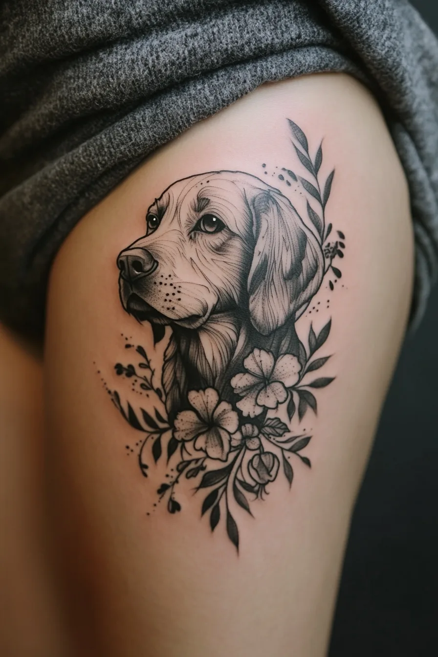 Labrador Tattoo Ideas