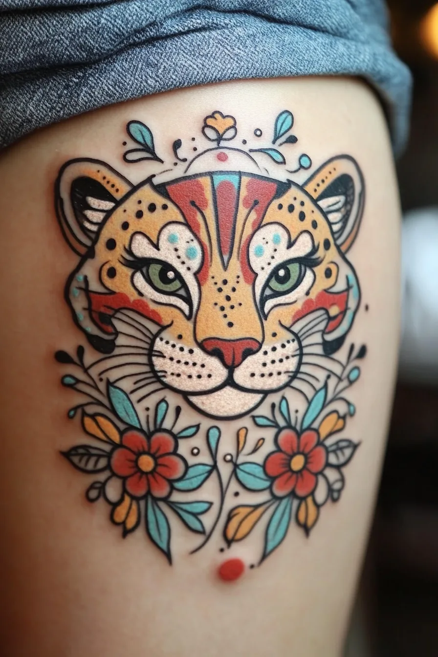Leopard Tattoo Ideas