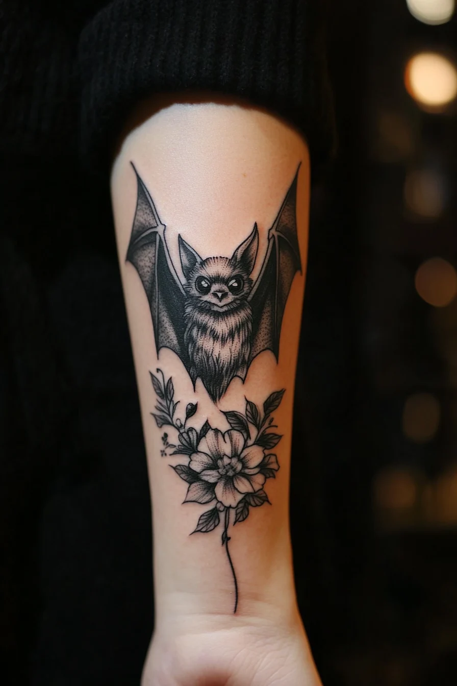 50+ Bat Tattoo Ideas for Night Owls