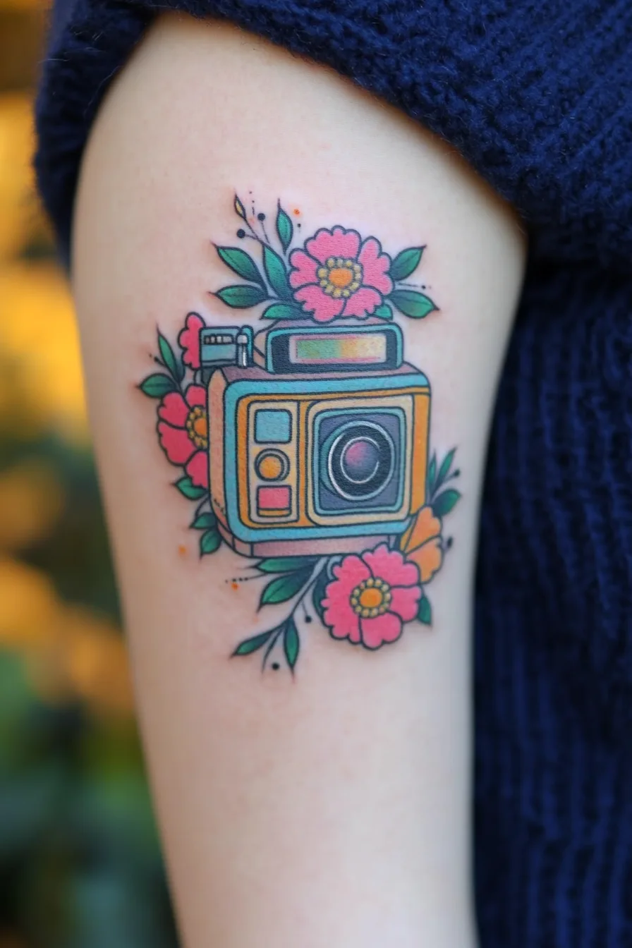 Camera Tattoo Ideas