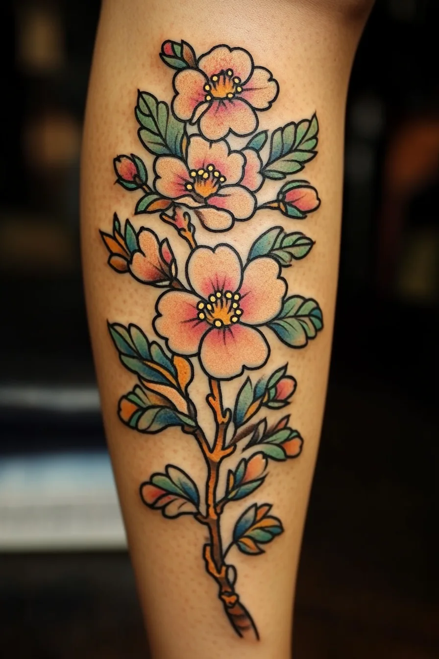 Cherry Blossoms Tattoo Ideas