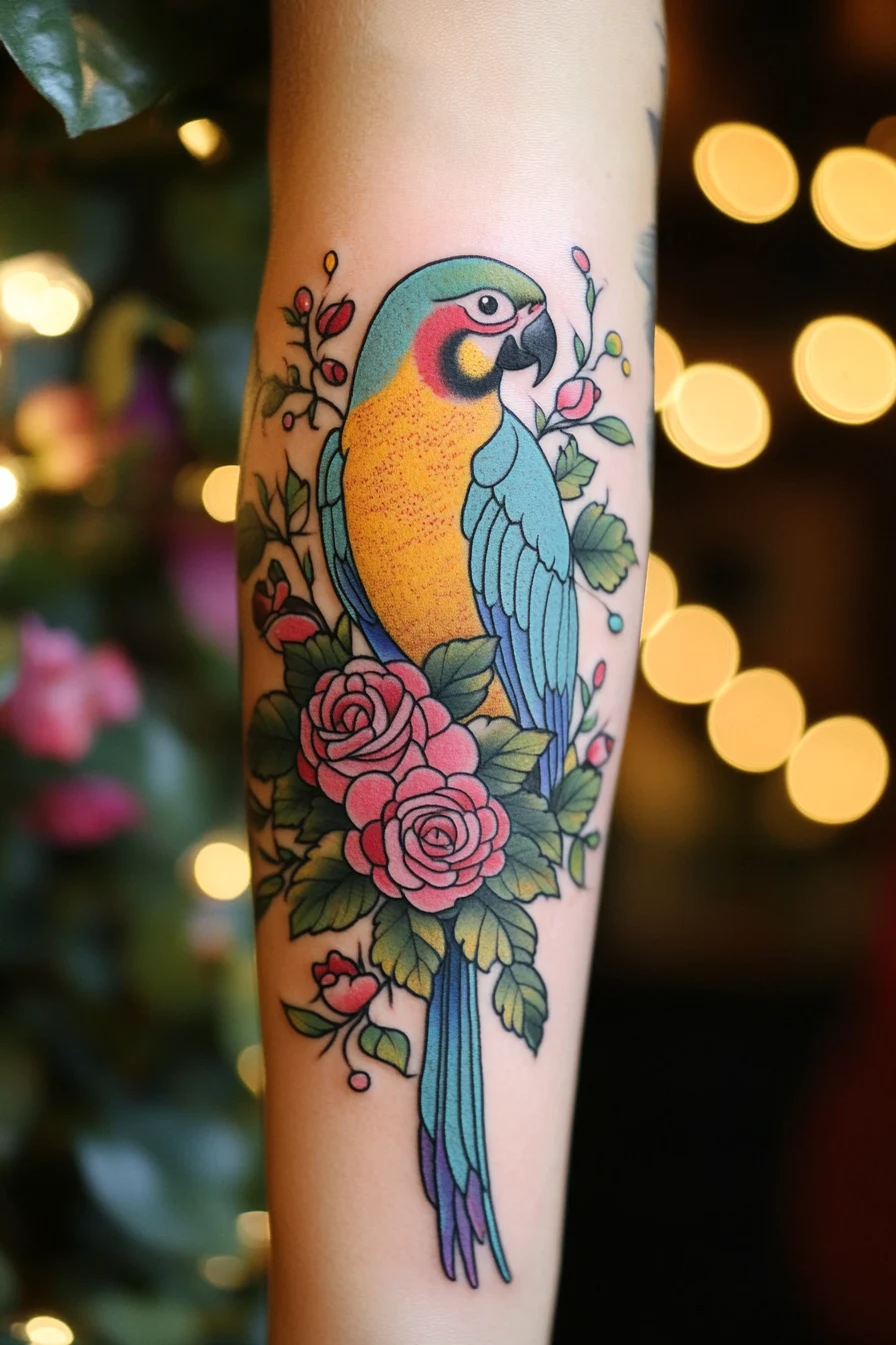 Meaning Of Parrot Tattoo | 150+ Parrot Tattoo Design Ideas