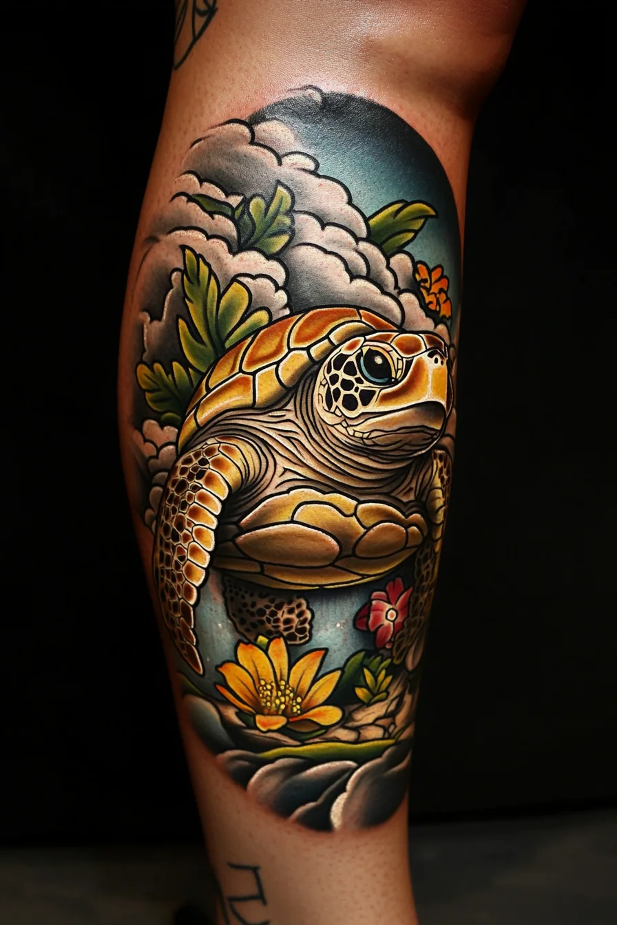 Sea Turtle Tattoo Ideas