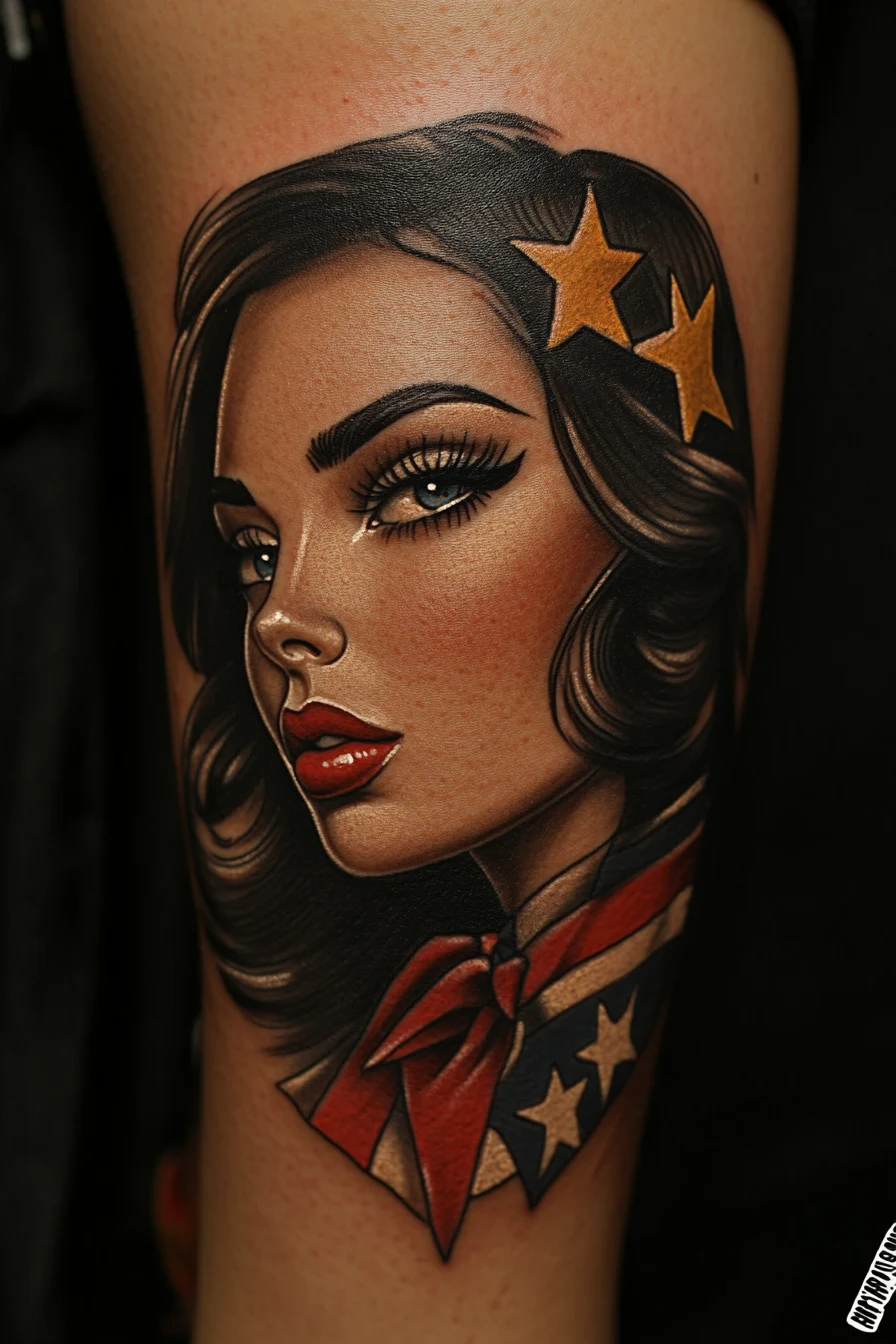 Patriotic American Flag Tattoo Ideas
