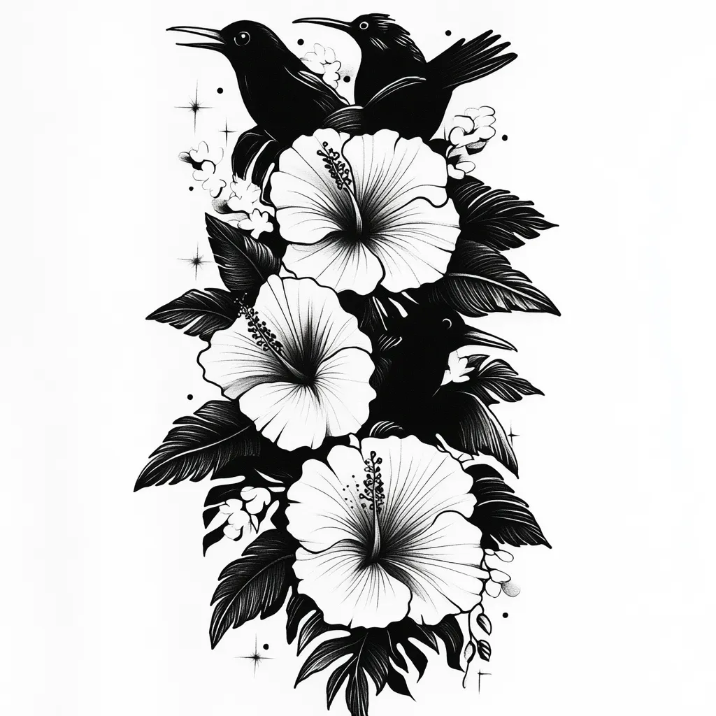 150+ Tropical Hibiscus Tattoo Design Ideas