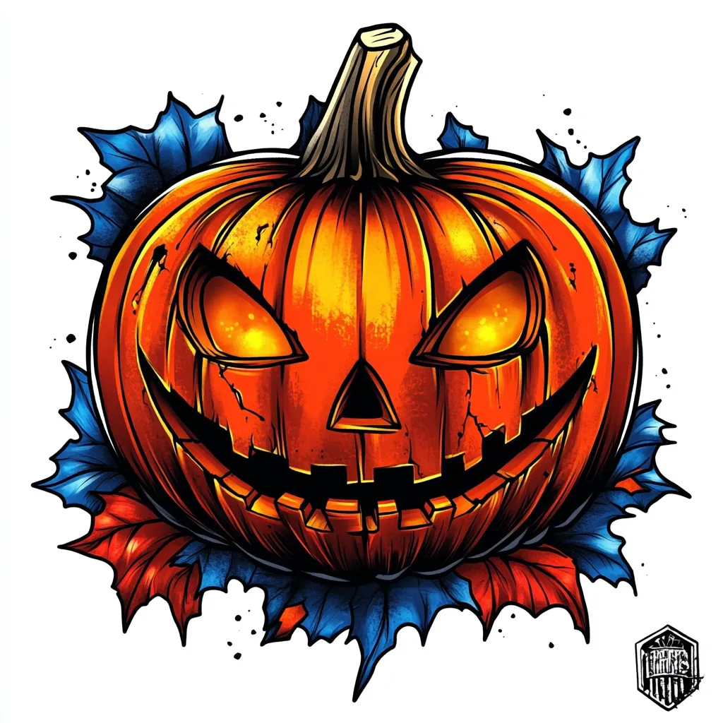 150+ Haunting Pumpkin Tattoo Design Ideas