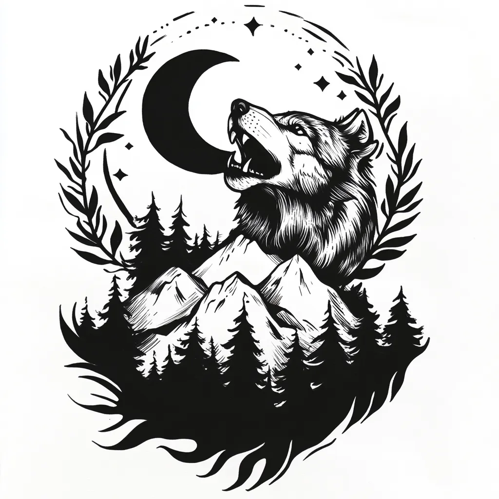 150+ Spirit Wolf Tattoo Design Ideas